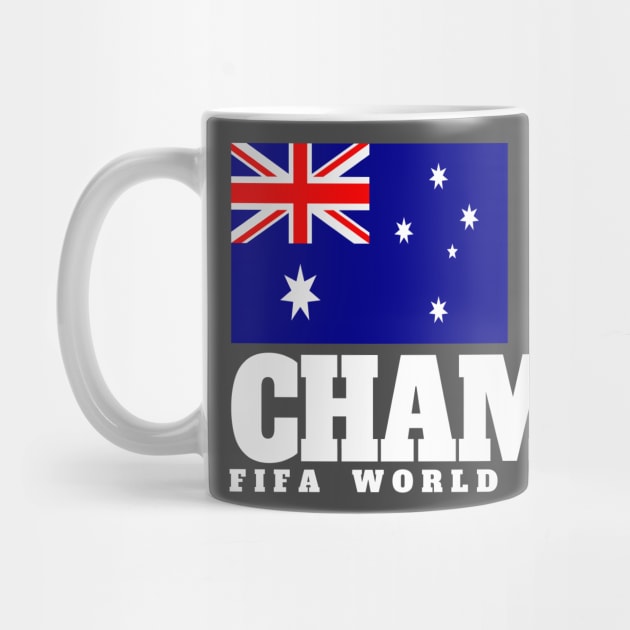 Fifa World Cup Qatar 2022 Champions - Australia- Dark Color Edition by felinfelix